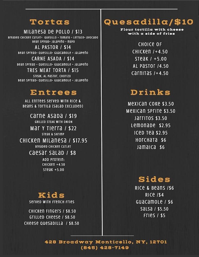 Tacos Sabor de Mi Rancho Restaurant Burritos